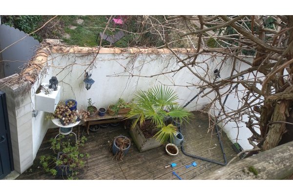 Avant, vue du balcon Avant, vue du balcon